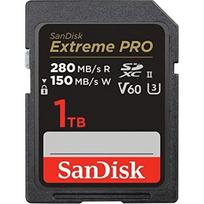 SANDISK 1TB EXTREME PRO UHS-II V60 SDXC ATMINTIES KORTELĖ