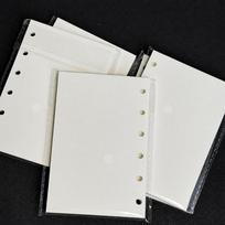 Polka Dot Print A7 Binder Notebook Snap Button Closure DIY Planner Book Diary Book  Students 40pcs refills
