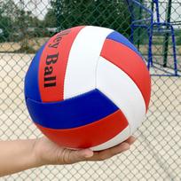 Volleyball Professional Competition PVC Volleyball Size 5 For Beach Outdoor Camping Volleyball Indoor Game Ball Training Ball red