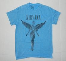 Nirvana In Utero BLUE T-Shirt New XXXXL gray