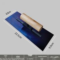 Stainless Steel Extendable Blue Plastering Trowel & Putty Knife Blue Steel No-Nails Trowel blue