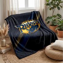 Leeds Rhinos Flannel Fleece Blanket Cozy Warm Throw Blanket For Couch Bed Travel All Season Use 75x90cm
