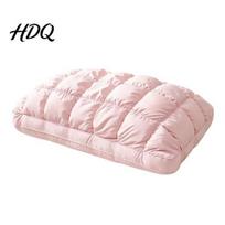 Cooling Pillow Puff Pillow Soft Breathable Quilted Sleeping Machine Supportive Washable Fluffy Cloud-like for Side And Back Sleepers Air Circulation