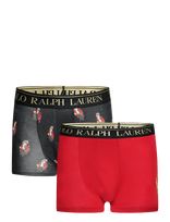 Polo Ralph Lauren - Stretch Cotton Trunk 2-Pack - Bokseriai - Raudona
