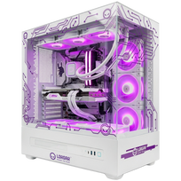 LORGAR PRO P401 - AMD 7800X3D 8C/16T, 360 AIO, NVIDIA RTX 5070Ti 16GB, 32GB@6400mhz, 2TB SSD NVME, 850W PSU, White, 3Y