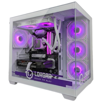 LORGAR ADVANCED A201 - AMD 7500F 6C/12T, 240 AIO, NVIDIA RTX 5060Ti 16GB, 32GB@6400mhz, 1TB SSD NVME, 750W PSU, White, 3Y
