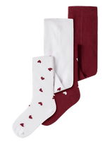 Name It - Nmfvichristmas 2P Pantyhose - Pėdkelnės - Balta