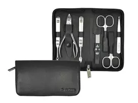 Pfeilring Solingen Pfeilring Manicure Case Nappa 7pcs. Black
