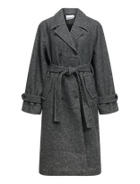 Object - Objriki L/S Re Long Coat Div - Žieminis paltas - Pilka