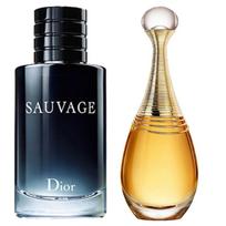 Dior J'adore Eau de Parfum & Sauvage Eau de Toilette Set EDP 50ml+EDT 60ml