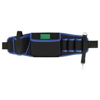 Multiple Pocket Tool Belts Gardening Belt with Quick Releases,Multifunction Belt Work Apron for Men and Women black