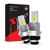 XLED SUPER MINI D2S, D2R CAN-BUS +300% LED sistema 12V-24V 2x7000LM