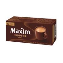 Maxim Arabica 100 Korėjietiškas Premium tirpus kavos mišinys 20 maišelių, 1 dėžutė/2 dėžutės 1box(20ea) brown