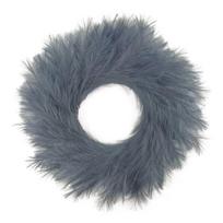 Pampas Grass Wreath Realistic Looking Non-Wither Artificial Farmhouse Pampas Grass Garland DIY Wreath Arrangement chaki