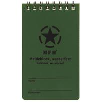 MFH Notebook Waterproof Small 7.5×13 cm Neperšlampama užrašų knygutė