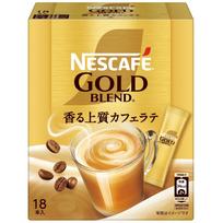 Nescafe Gold Blend Stick Coffee 18 pieces individually packaged cafe latte au lait instant