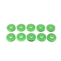 10Pcs Nylon Eyelets Buckles For Tarpaulins And Pool Covers Diy Snap Buttons Accessories žalia