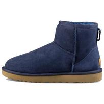 UGG Classic Mini Ii Boot Navy Blue Women's 1016222-NAVY 36 black