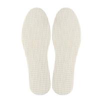 4 Pairs Odor Resistant Terry Cloth Latex Insoles Lightweight Design Shoe Inserts Cushion for Barefoot Shoes Size 35-46
