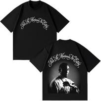 Omar Courtz Por Si Manana No Estoy Tour Print Tshirt Men Women T-shirt Casual Loose Vinta S black