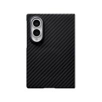 Samsung Galaxy Z Fold 8 dėklas iš tikro anglies pluošto, magnetinis, itin plonas, su MagSafe, Kevlaro aramidinio pluošto šarvuotas apsauginis dangtelis Galaxy Z Fold 8 mėlyna