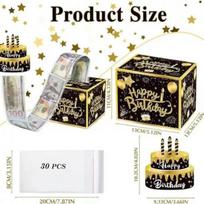 Golden Creative  Up Surprise Bounce Gift Box for Birthday Christmas Graduation Holiday Gifting A1