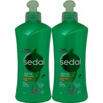 Defined Sedal Curls Hair Comb Cream with Coconut Oil, Provitamin B5, Elastin 300ml 2-Pack green