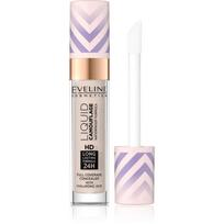 Eveline Liquid Camouflage Vandeniui Atsparus Korrektorius su hialurono rūgštimi nr. 02 Šviesi Vanilė 7.5ml