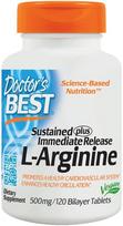 L-Arginine - Sustained + Immediate Release, 500mg - 120 tablets - Doctor's Best
