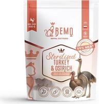 Bemo Cat Sterilised Turkey & Ostrich - dry cat food - 500g