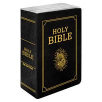 Biblijos Pagalvė Pliušinė Knygos Formos, Atidaroma, Patogi Biblijos Pagalvė Biblijos Eilutės Pagalvė ŠVENTAS BIBLIJA One Size
