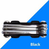 Bicycle Repaire Set Spoke Hex Allen Wrench Screwdrivers Lightweight Portable 7 In 1 Mountain Bike Cycling Multi Repair Tools Kit juoda