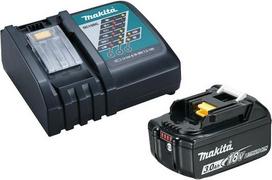 Makita ZESTAW ZASILAJACY 18V BL1830 + DC18RC