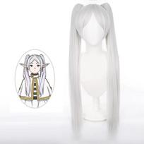 The new anime burial of Frielian cos elf magic makes Frielian children's adult cosplay costumes One size fits all white