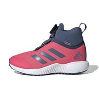 Adidas Fortatrail X Boa K Sports Slip Resistant Cushioning Breathable Mid top Kids' Running Shoes Pink Kids' G27196 29 gray