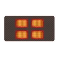 Smart Pet Heating Pad USB/Type-C Electric Heated Mat 3-Level Temperature Waterproof Anti-Slip for Dog Cat 18-35 in L ruda