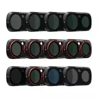 Freewell filtrų rinkinys Insta360 Luna Ultra (12 vnt.) FW-LNUB-MEGA