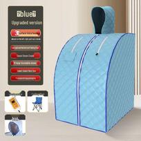 Portable Infrared Sauna Box for One Person - Home Use US UK Standard white