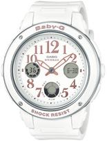 Casio Baby-G BGA-150EF-7BJF Moteriškas Baltas Atsparus Smūgiams 10 BAR Atsparus Vandeniui balta