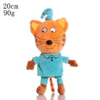 Anime Three Little Kittens Tpnkota Plush Toy Russian Cartoon Tri Kota Kotekitty Cookie Pudding Candy Stuffed Animal Cat Fan Gift