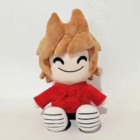New  9 Inch Anime Eddsworld Tord Plush Toy Peripheral Stuffed Doll Collectible Gift For Kids Christmas Cartoon Plushie 22cm