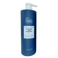 Recently Manufactured NC Petra Restore Pure Shampoo Salon Product Professional Grade Mildly Acidic Silicone-Free 1L 1 pcs white