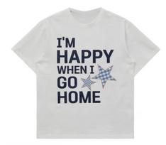 2025 Maeda Riku Same Style Cotton Tshirt for Men and Women Design Tops Y2k Top T Shirt Graphic T-shirts for Everyone Oversize S beige