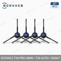 ECOVACS T50 PRO OMNI / T50  AUTO / DDX67 Robot Vacuum Cleaner Accessories Main Side Brush Hepa Filter Mop Cloth Dust Bag Parts black