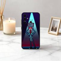 Cool H-Hazbin H-Hotel Villain Vox-S Phone Case For Samsung S25,S24,S21,S22,S23,S30,Ultra,S20,Plus,Fe,Soft Silicone Black Cover Samsung S24 blue