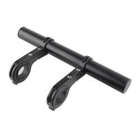 Handlebar Extender Bicycle Aluminum Alloy Bracket Extension Mount Holder black
