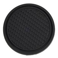 2pcs Black Car Cup Holder Anti-Slip Coasters Premium PVC Car Coasters Universal Fits PerfectyFor Most Cup Car Interior Accessori 53-Black 2pcs black