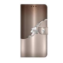 Xperia 1 II III IV V Cover for Sony Xperia 10 II III Lite IV V 3D Cute Painted Magnetic Flip Holder Wallet Mobile Phone Cases Sony Xperia 10 IV gray