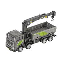 1/50 Modelio Automobilis Buldozeris Sunkvežimis Ekskavatorius Kranas Šakinis Krautuvas Statybos Inžinerinės Technikos Žaislai Berniukams Vaikams Lavinamieji Žaislai gray