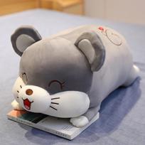 40/50/70 cm Squishy kiaulių žiurkėno pliušiniai žaislai Itin minkšti riebiai kimštų gyvūnų lėlių pagalvėlė miegantis pliušinis kompanionas vaikams 40cm doll